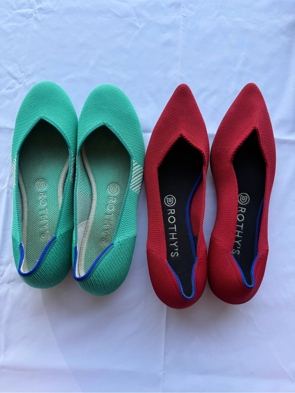 Rothy bundle some 9.5, knit washable shoes